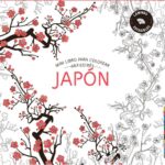 Japón - Mini libro antiestrés para colorear