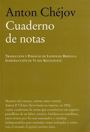Cuaderno de notas