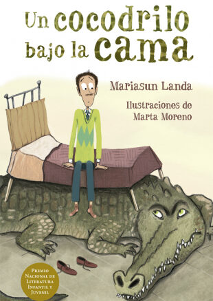 Un cocodrilo bajo la cama
