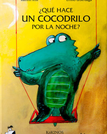 ¿Qué hace un cocodrilo por la noche?